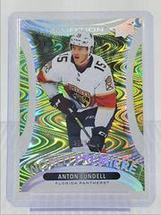 Anton Lundell [Blue] #WP-17 Hockey Cards 2021 Upper Deck Ovation World Premiere Prices
