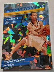 Stephen Curry[ production line cracked ice refractor] #54 Basketball Cards 2010 Donruss Production Line Prices