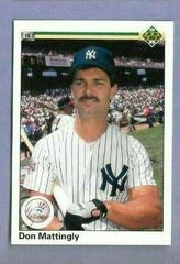 Don Mattingly [No Copyright] #191 Baseball Cards 1990 Upper Deck Prices