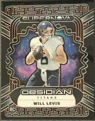 Will Levis [Orange Electric Etch] #4 Football Cards 2023 Panini Obsidian Supernova Prices