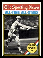 Honus Wagner [All Time All Star] #344 Baseball Cards 1976 Topps Prices