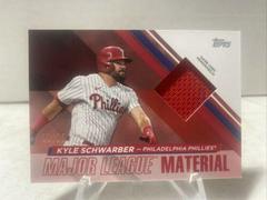 Kyle Schwarber [Red] #MLM-KS Baseball Cards 2024 Topps Major League Material Prices