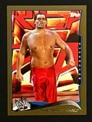 The Great Khali [Gold] #68 Wrestling Cards 2014 Topps WWE Prices