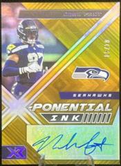 Noah Fant [Gold] Football Cards 2022 Panini XR X Ponential Ink Autograph Prices