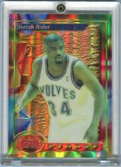 Isaiah Rider [Refractor] Basketball Cards 1993 Finest Prices