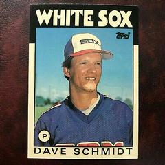 Dave Schmidt #99T Baseball Cards 1986 Topps Traded Tiffany Prices