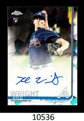 Kyle Wright #KW Baseball Cards 2019 Topps Chrome Sapphire Rookie Autographs Prices