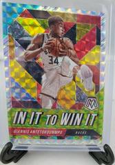 Giannis Antetokounmpo #2 Basketball Cards 2019 Panini Mosaic in It to Win It Prices
