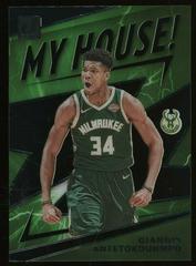Giannis Antetokounmpo #2 Basketball Cards 2019 Panini Clearly Donruss My House Prices