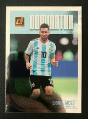 Lionel Messi [Silver] Soccer Cards 2018 Panini Donruss Dominator Prices