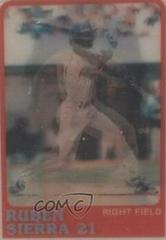Ruben Sierra Baseball Cards 1988 Sportflics Prices