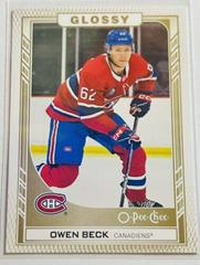 Owen Beck [Gold] #R-29 Hockey Cards 2023 Upper Deck OPC Glossy Prices
