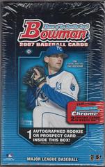 Hobby Box Baseball Cards 2007 Bowman Prices