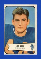 Joe Koch Football Cards 1954 Bowman Prices