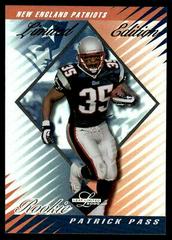 Patrick Pass [Limited Edition] Football Cards 2000 Leaf Limited Prices