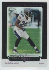 Ed Reed [Black Refractor] Football Cards 2005 Topps Chrome Prices