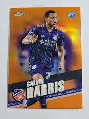 Calvin Harris [Orange] Soccer Cards 2022 Topps Chrome MLS Prices