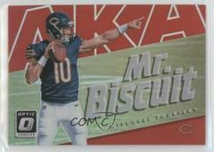 Mitchell Trubisky [Red] Football Cards 2017 Panini Donruss Optic Aka Prices
