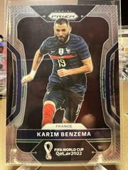 Karim Benzema Soccer Cards 2022 Panini Prizm World Cup Prices