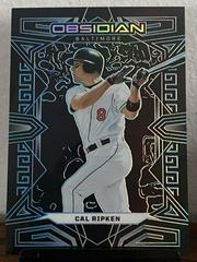 Cal Ripken [Carolina Blue] Baseball Cards 2023 Panini Chronicles Obsidian Prices