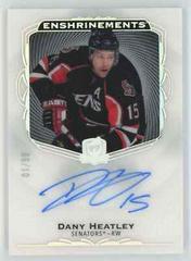 Dany Heatley #E-DH Hockey Cards 2021 Upper Deck The Cup Enshrinements Autographs Prices