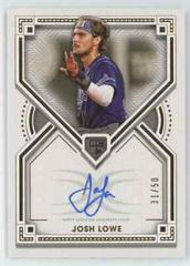 Josh Lowe Baseball Cards 2022 Topps Definitive Rookie Autographs Prices