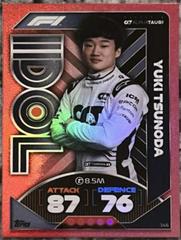 Yuki Tsunoda [Rainbow Red] #346 Racing Cards 2022 Topps Turbo Attax Formula 1 Prices