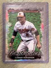 Gunnar Henderson Baseball Cards 2023 Bowman's Best Masterpieces Prices