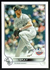 Jon Gray Baseball Cards 2022 Topps Opening Day Prices