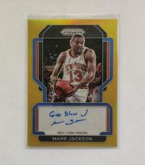 Mark Jackson [Gold Prizm] Basketball Cards 2021 Panini Prizm Signatures Prices