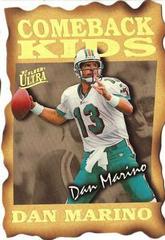 Dan Marino #1-CK Football Cards 1997 Ultra Comeback Kids Prices