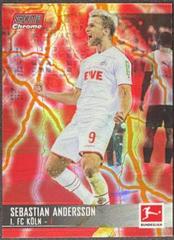 Sebastian Andersson [Red Orange Refractor] Soccer Cards 2021 Stadium Club Chrome Bundesliga Prices