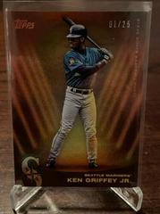 Ken Griffey Jr. [Yellow Glitter] #181 Baseball Cards 2022 Topps X Steve Aoki Prices