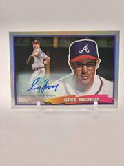 Greg Maddux [Autograph] #88BF-46 Baseball Cards 2022 Topps Archives 1988 Big Foil Prices