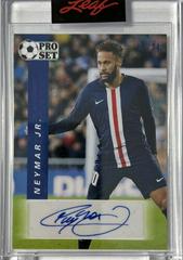 Neymar Jr. [Blue] Soccer Cards 2022 Pro Set Autographs Prices