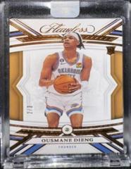 Ousmane Dieng [Bronze] #100 Basketball Cards 2022 Panini Flawless Prices