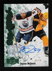Connor McDavid [Autograph] #JR-20 Hockey Cards 2022 Skybox Metal Universe Jarring Prices