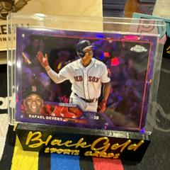 Rafael Devers [Purple] Baseball Cards 2023 Topps Chrome Sapphire Prices