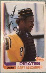 Gary Alexander Baseball Cards 1982 Topps Prices