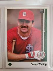Denny Walling #327 Baseball Cards 1989 Upper Deck Prices