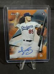 Dustin May [Orange Refractor] #FA-DM Baseball Cards 2020 Topps Finest Autographs Prices