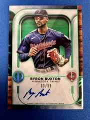 Byron Buxton [Green] Baseball Cards 2022 Topps Tribute Autographs Prices