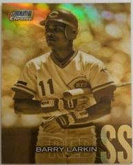 Barry Larkin [Gold Minted] Baseball Cards 2018 Stadium Club Chrome Prices