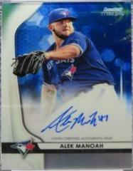 Alek Manoah [Blue Refractor] Baseball Cards 2020 Bowman Sterling Prospect Autographs Prices
