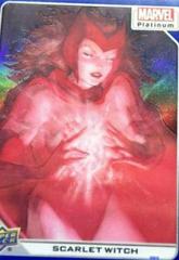 Scarlet Witch [Blue Rainbow] #45 Marvel 2023 Upper Deck Platinum Prices