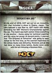 Asuka #NXT-25 Wrestling Cards 2017 Topps WWE Women's Division NXT Matches & Moments Prices