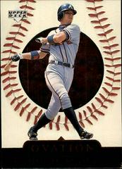 Chipper Jones #56 Baseball Cards 1999 Upper Deck Ovation Prices