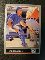 Pat Borders #324 Baseball Cards 1992 Leaf Prices