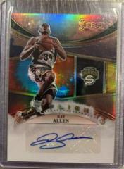 Ray Allen [Tie Dye] Basketball Cards 2022 Panini Select In Flight Signatures Prices