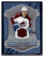 Alex Newhook [Patch] #RS-AN Hockey Cards 2022 Upper Deck Artifacts Year One Rookie Sweaters Prices